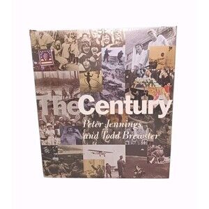 NEW 1998 THE CENTURY by Peter Jennings & Todd Brewster Hard Cover FACTORY SEALED